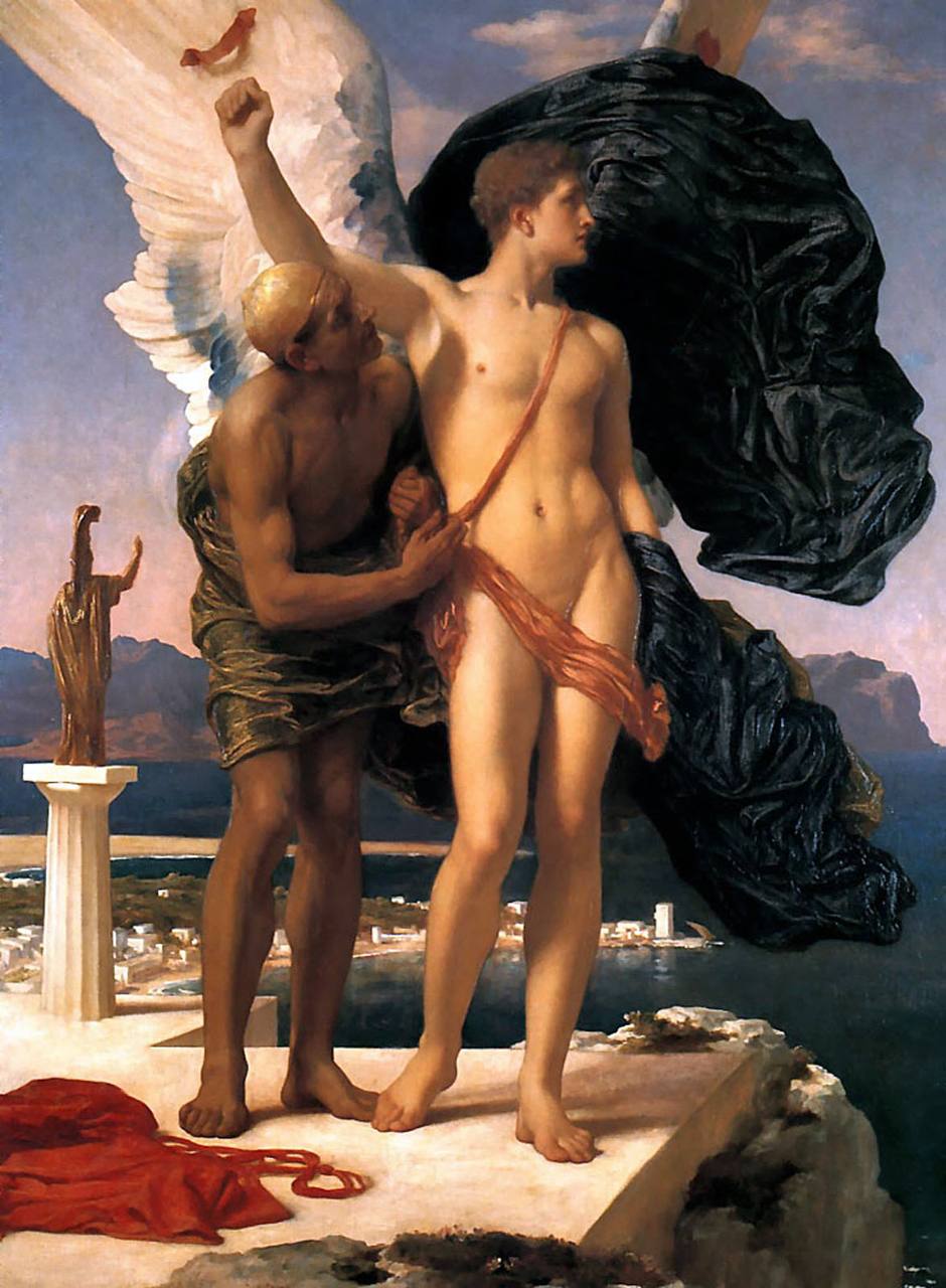 Lord Frederick Leighton

«Daedalus and Icarus»
1869