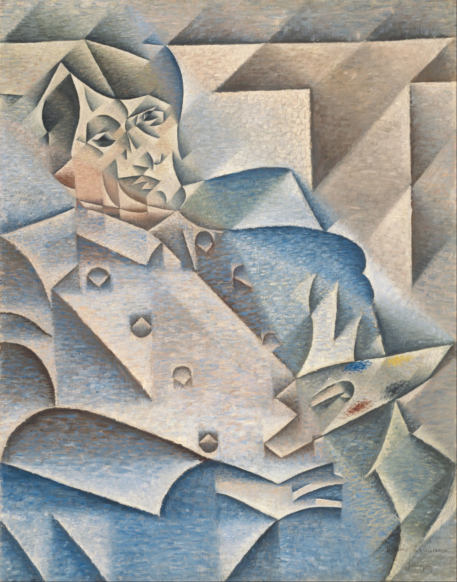 Хуан Грис | Портрет Пикассо | 1912 | Институт искусств, Чикаго