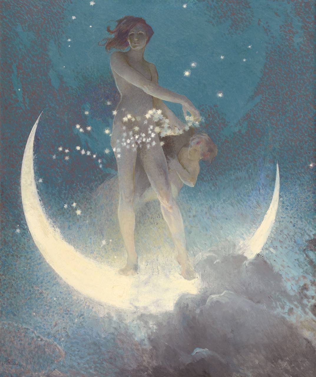 Edwin Blashfield

«Spring Scattering Stars»
1927