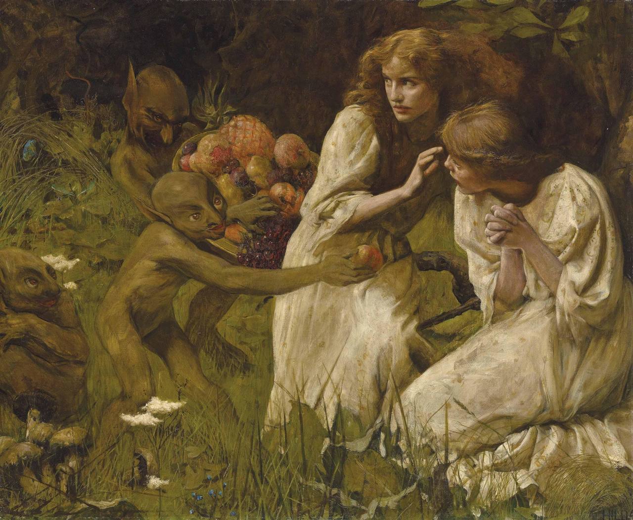 Hilda Koe

«The Goblin Market»
1895