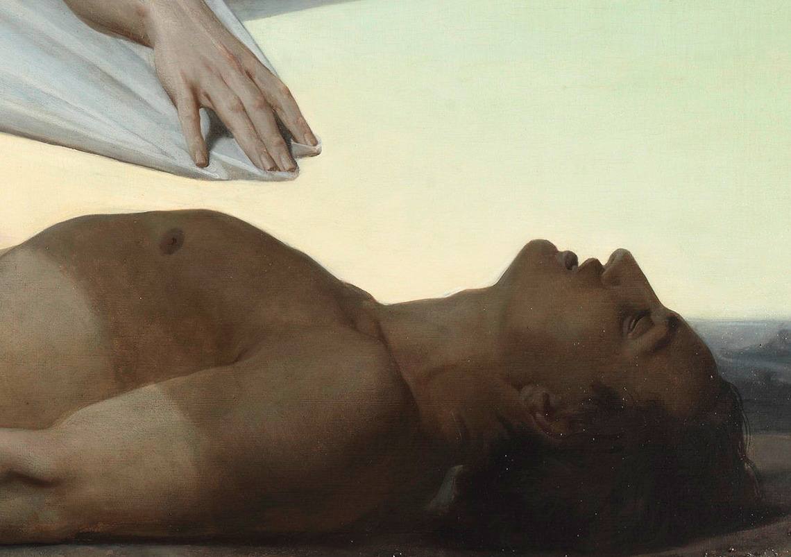 William-Adolphe Bouguereau

«Equality Before Death» (detail)
1848