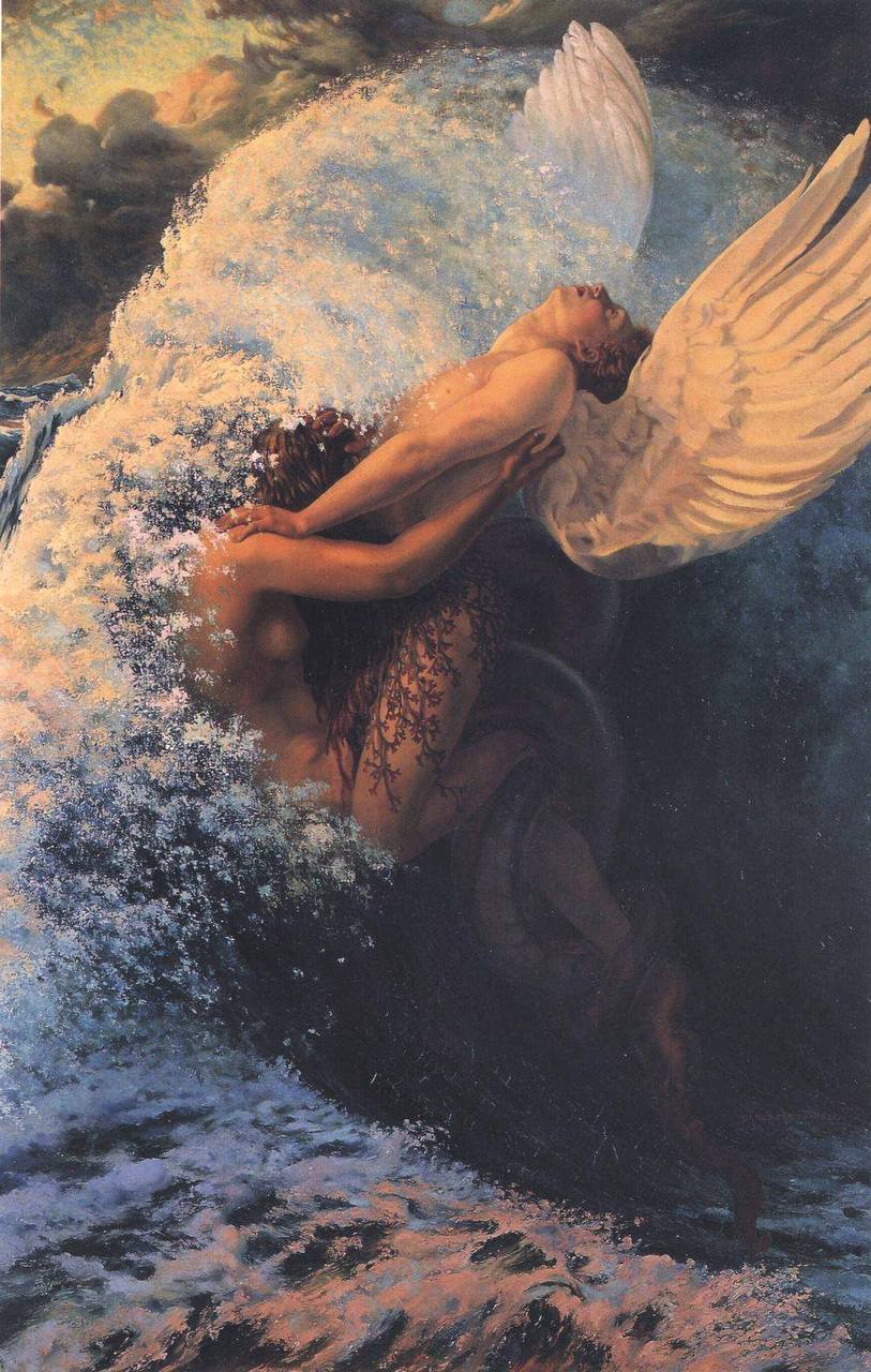 Carlos Schwabe

«Spleen et Idéal»
1907