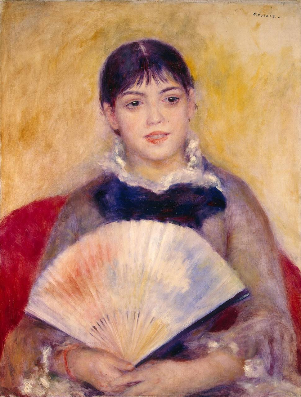 Pierre-Auguste Renoir

«Girl with a Fan»
1881