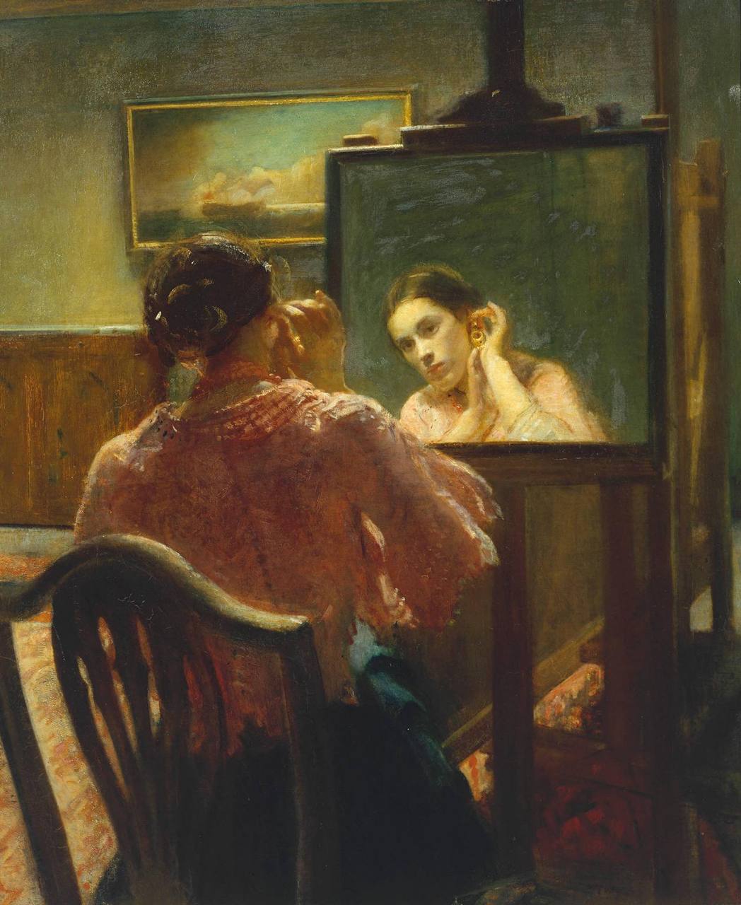 Ambrose McEvoy

«The Ear-Ring»
1911