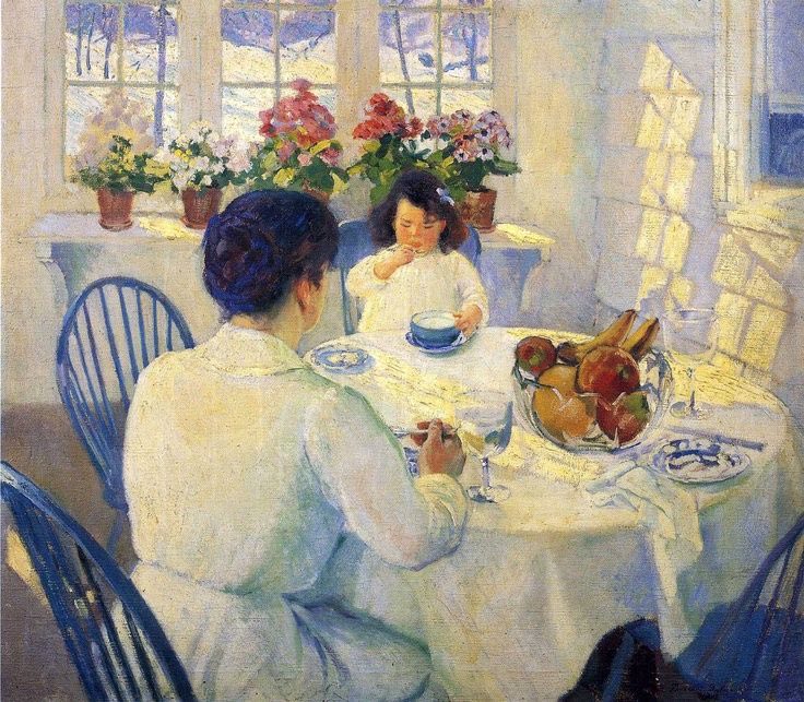 Bernhard Gutmann

«The Breakfast Room»
1916