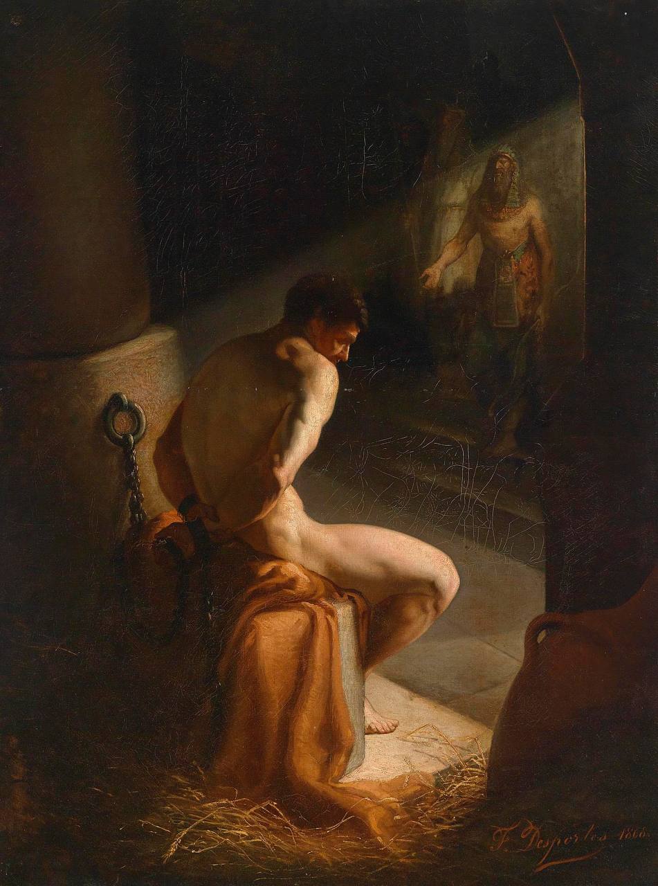 Francisque Desportes

«The Imprisoned»
1868