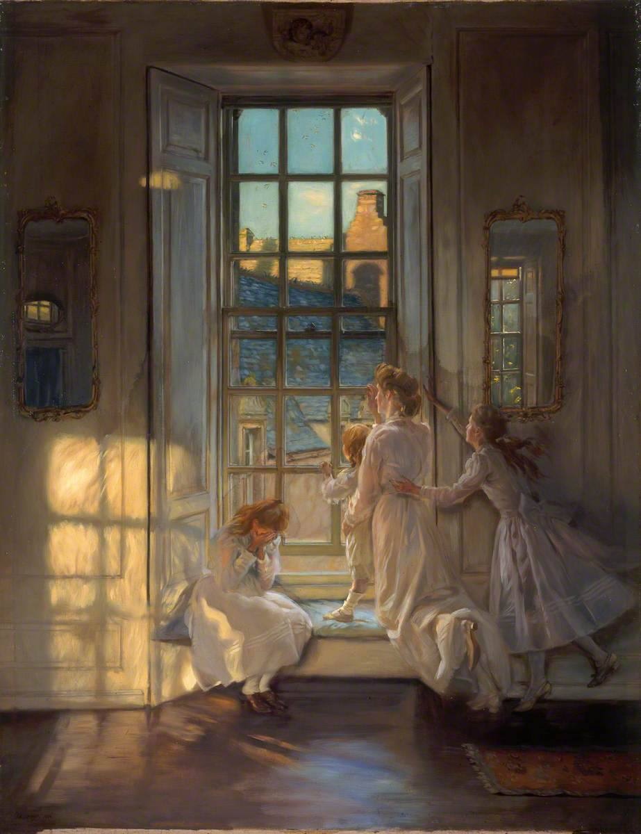 John Henry Lorimer

«The Flight of the Swallows»
1906