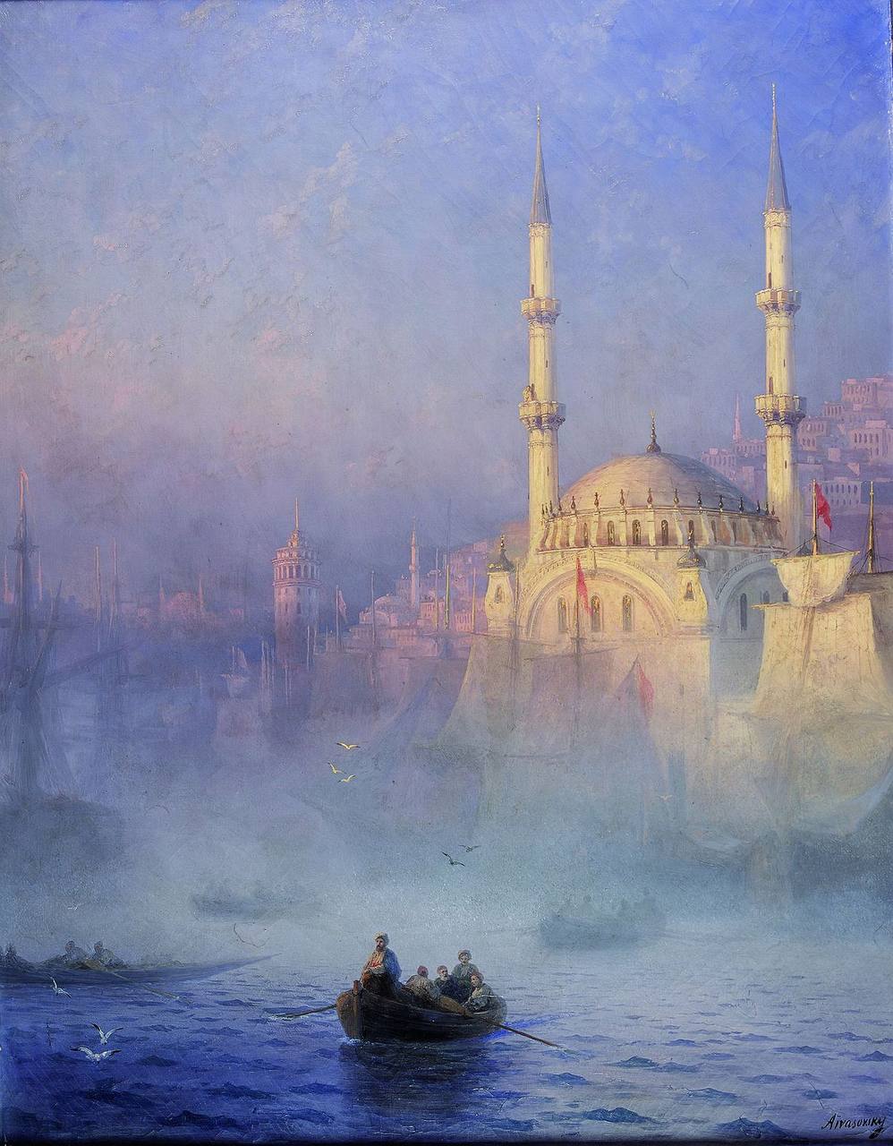 Ivan Aivazovsky

«Constantinople Top-Kahné Mosque»
1884