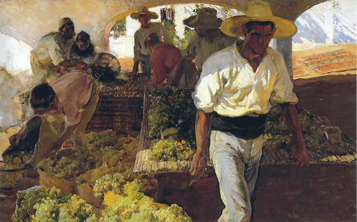 Joaquín Sorolla

«Preparing Raisins»
1900