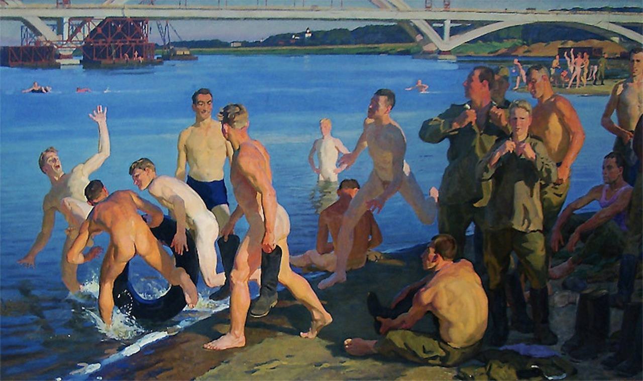 Жилинский Дмитрий «купающиеся солдаты