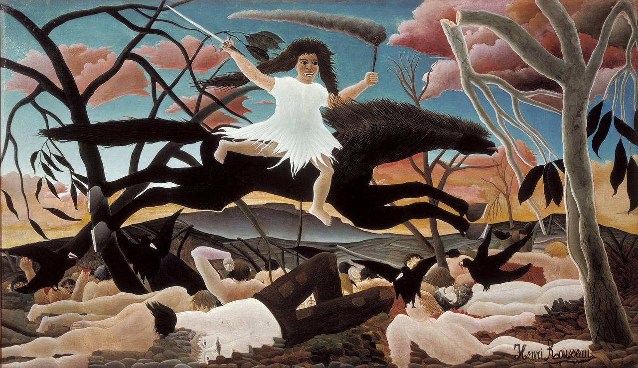 Henri Rousseau

«War»
1894