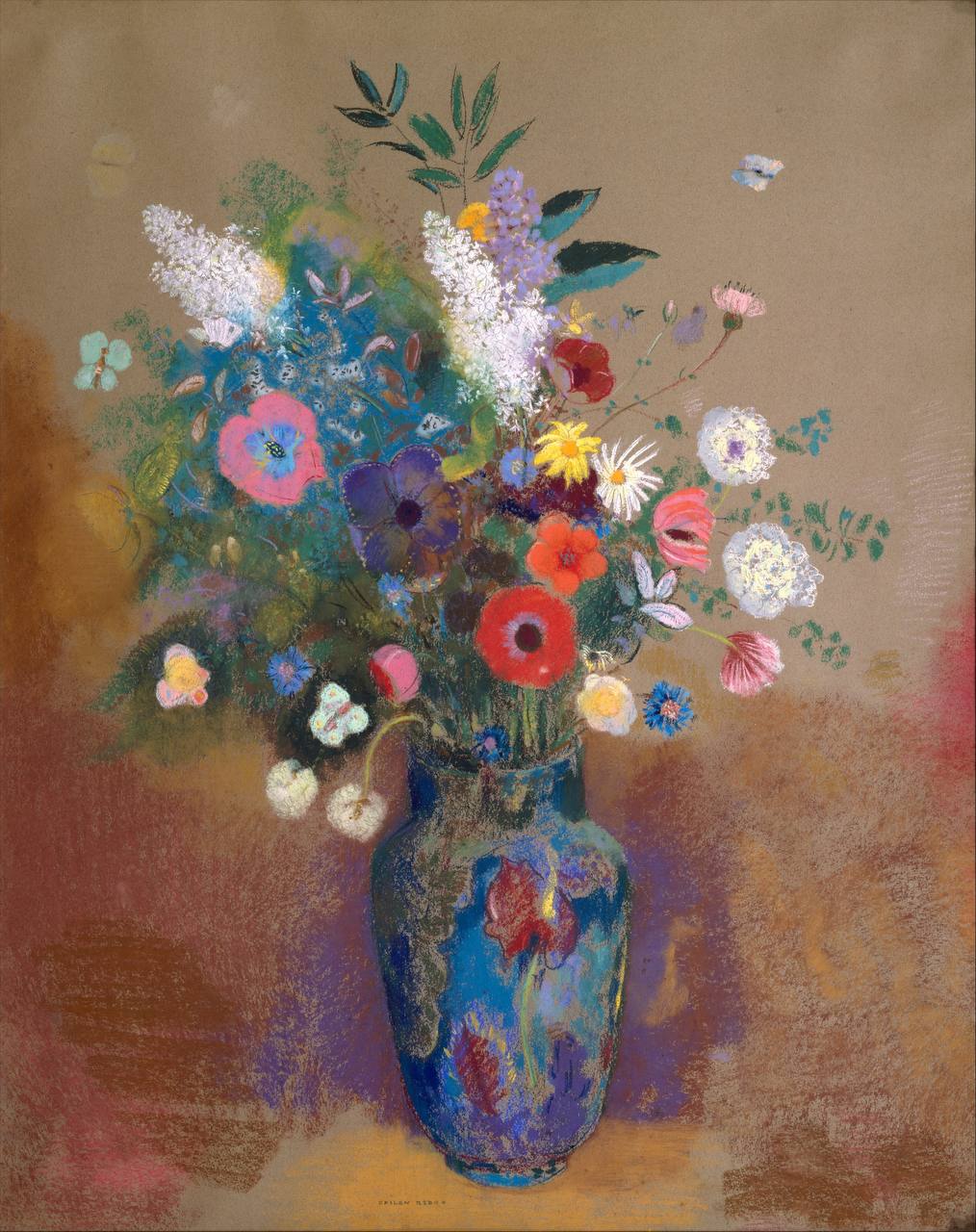 Odilon Redon

«Bouquet of Flowers»
1900–05