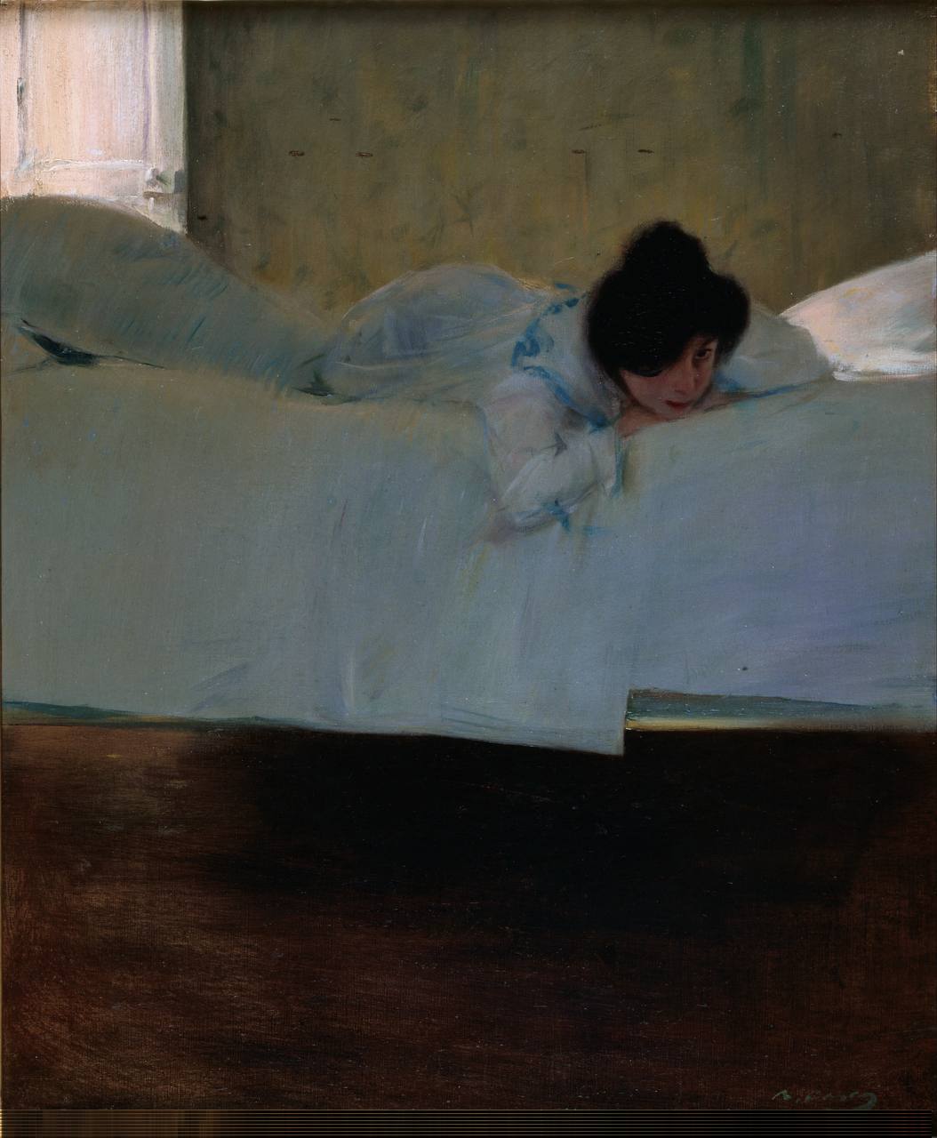 Ramon Casas 

«Laziness»
1898-1900