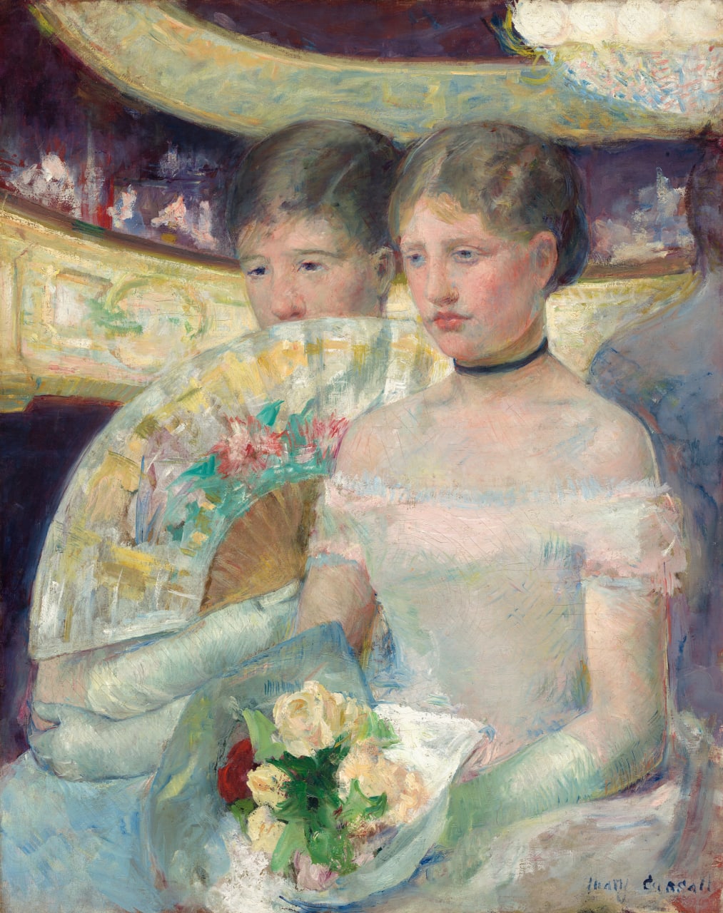 Mary Cassatt

«The Loge»
1878-80