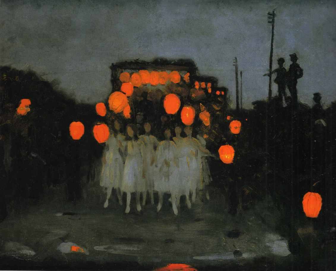 Thomas Cooper Gotch

«The Lantern Parade»
1918