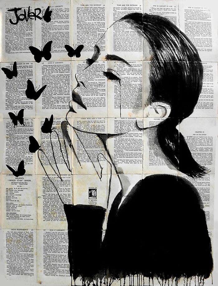 Картины на страницах старых книг.

Луи Жовер (Loui Jover) — австралийский...