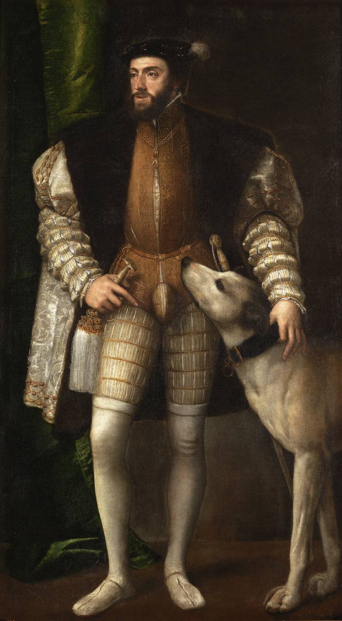 Titian

«Portrait of Charles V with a Dog»
1533