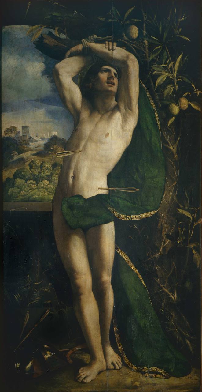 Dosso Dossi (Giovanni di Nicolò Luteri)

«Saint Sebastian»
1526-27