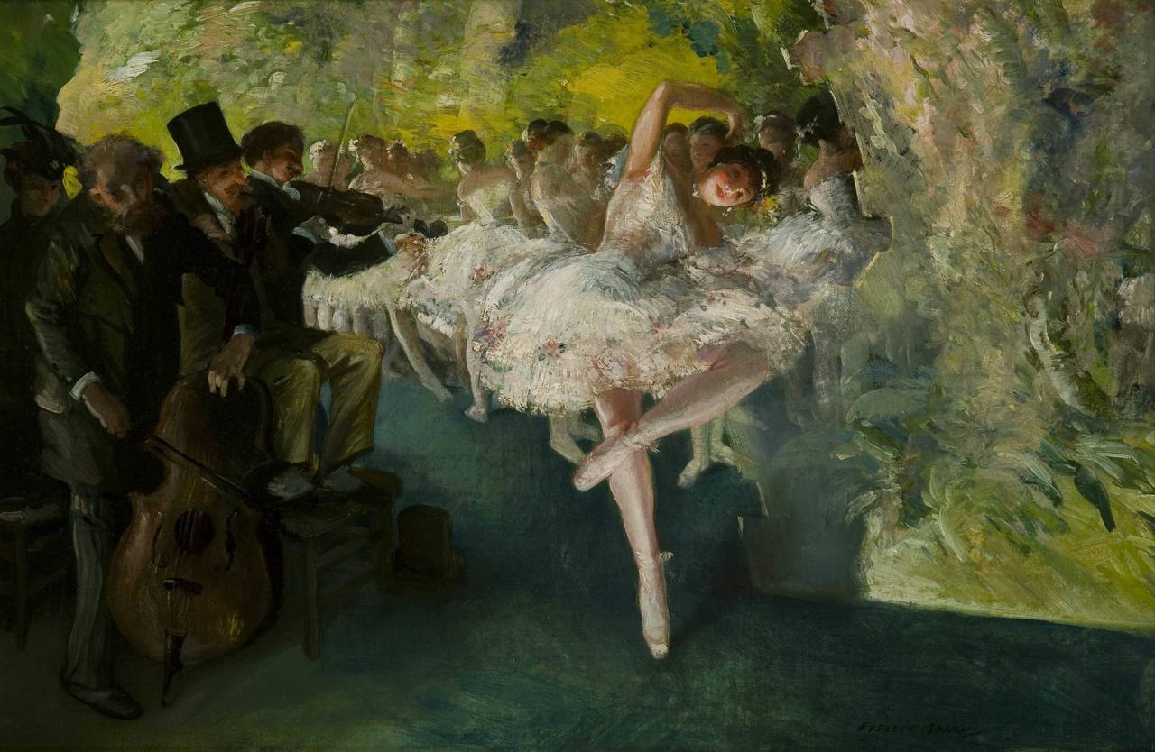 Everett Shinn

«Rehearsal of the Ballet»
1905-10