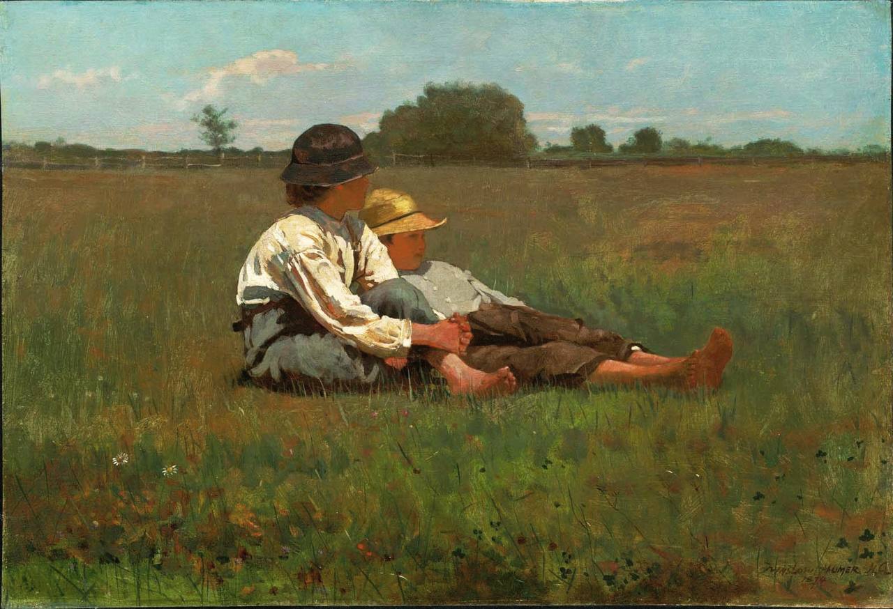 Winslow Homer

«Boys in a Pasture»
1874