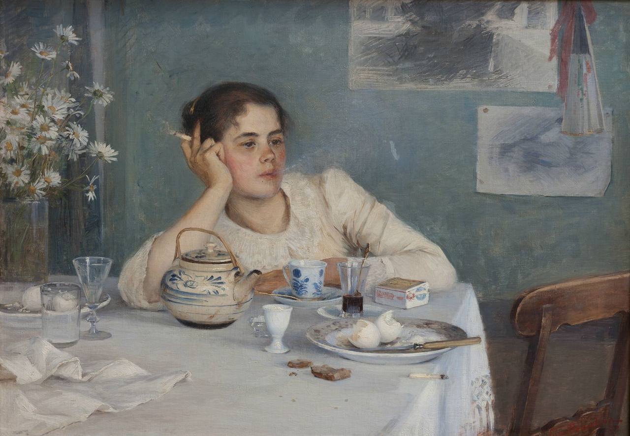 Elin Danielson-Gambogi

«After Breakfast»
1890