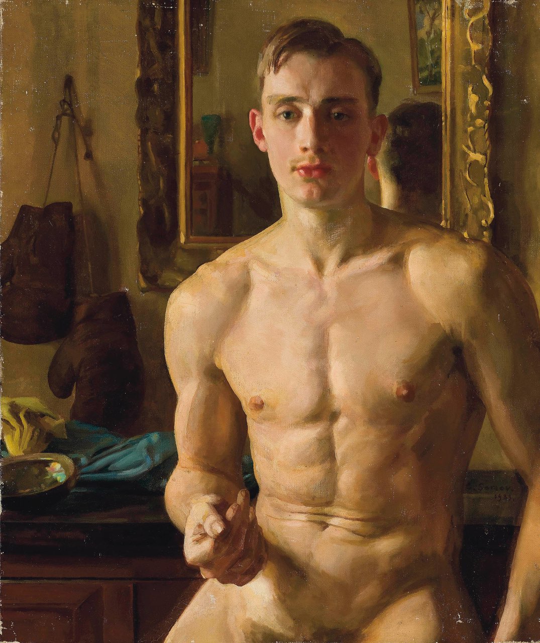 Konstantin Somov

«The Boxer»
1933