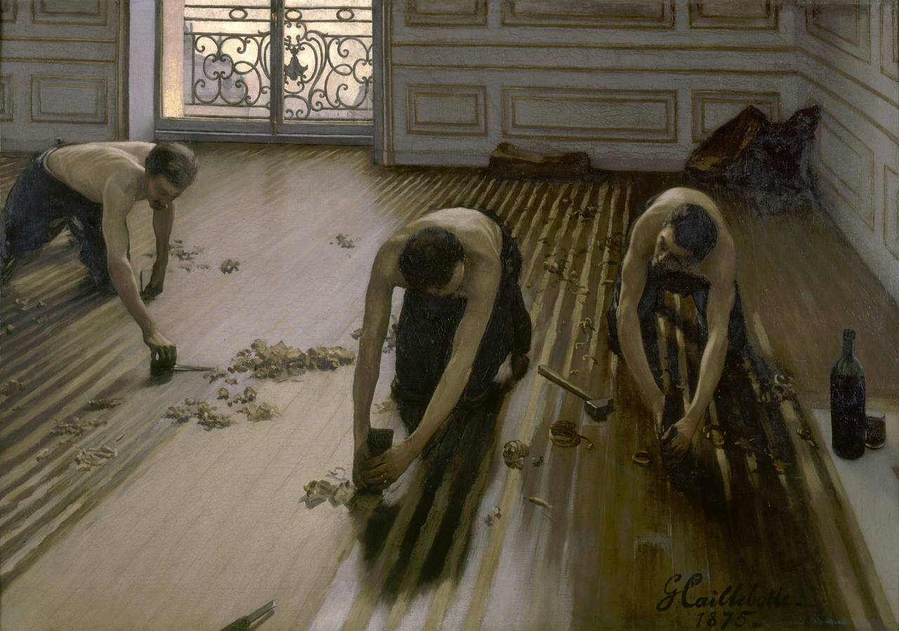 Gustave Caillebotte

«Les Raboteurs de Parquet»
1875