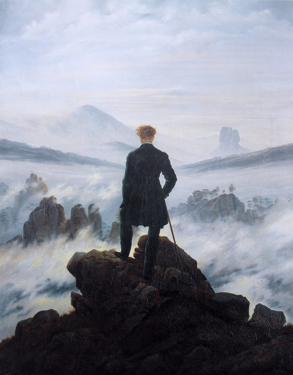 Caspar David Friedrich

«The Wanderer Above The Sea Of Fog»
1828