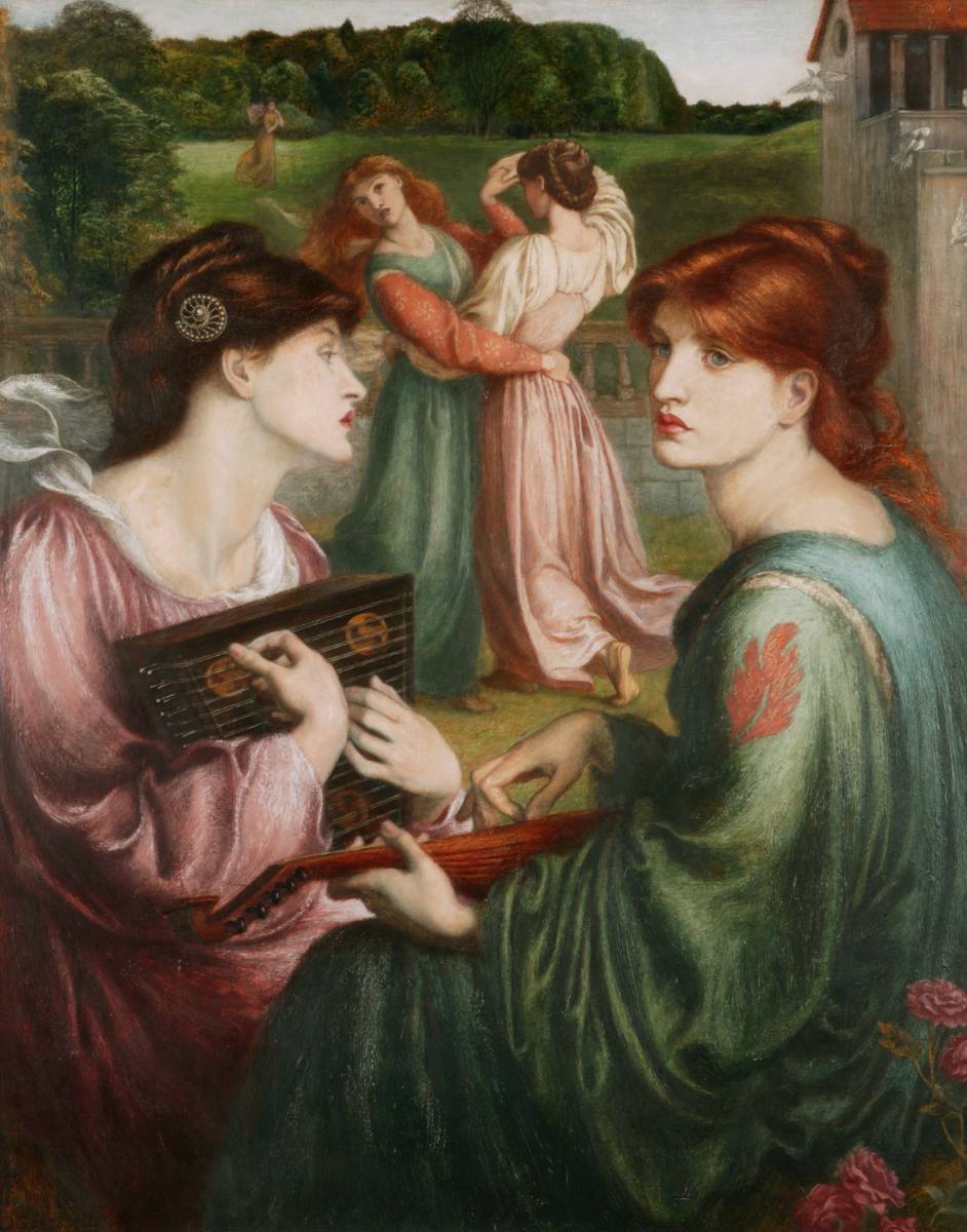 Dante Gabriel Rossetti

«The Bower Meadow»
1872