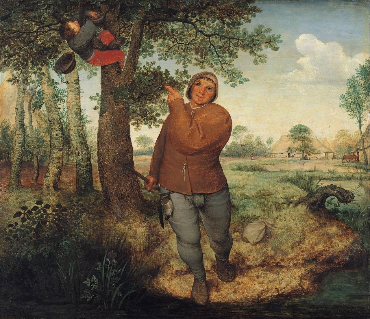 Питер Брейгель
Разоритель гнёзд, 1568

Peter Brueghel
Nest Destroyer, 1568