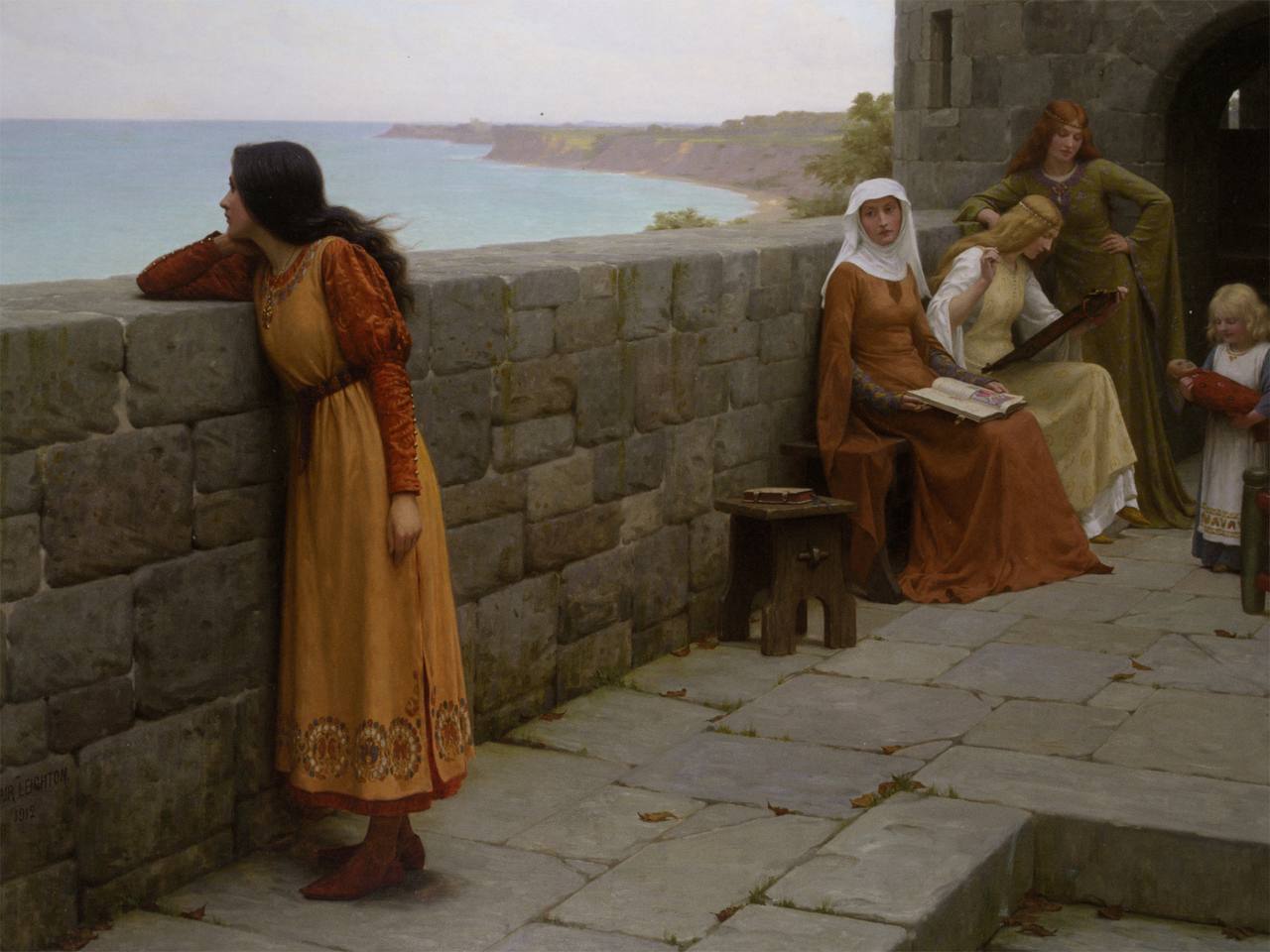 Edmund Blair Leighton

«The Hostage»
1912