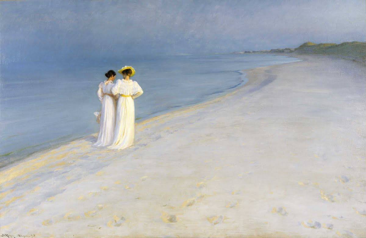 Peder Severin Krøyer

«Summer Evening on Skagen's Southern Beach»
1893