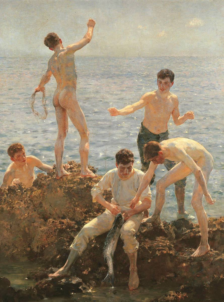 Henry Scott Tuke

«Midsummer Morning»
1908