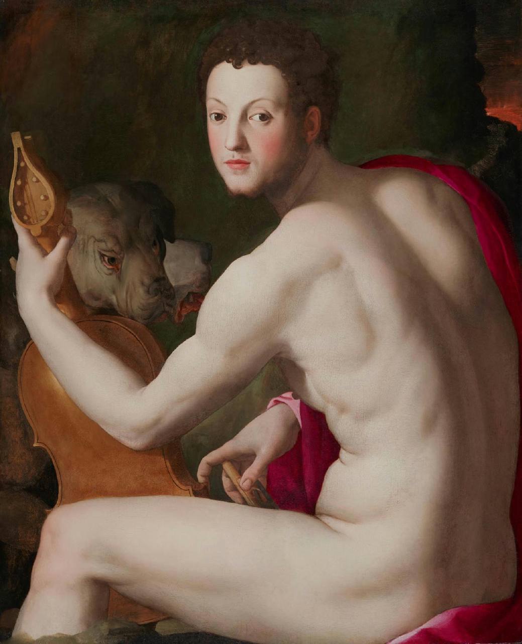 Bronzino

«Portrait of Cosimo I de' Medici as Orpheus»
1537-38