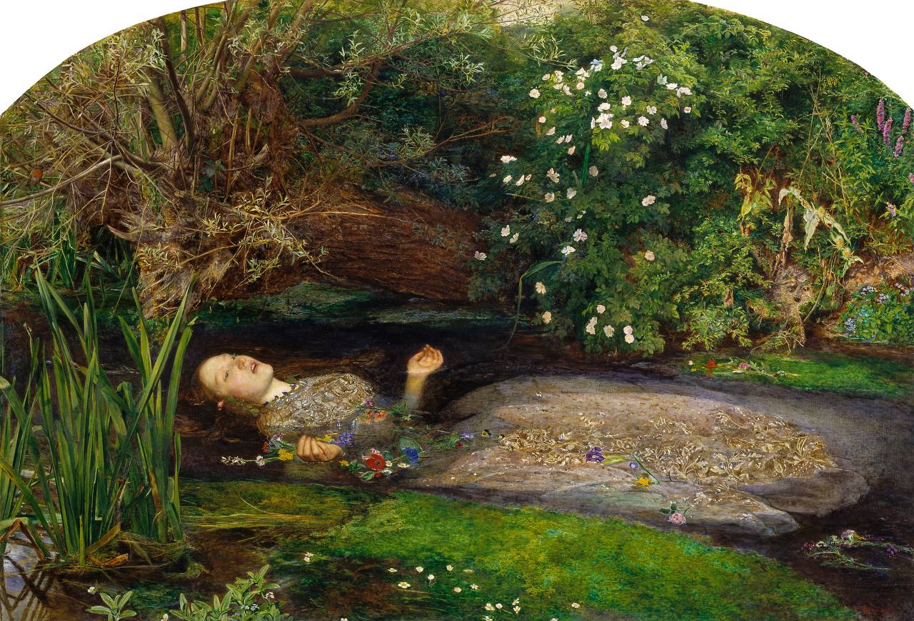 John Everett Millais

«Ophelia»
1851-2