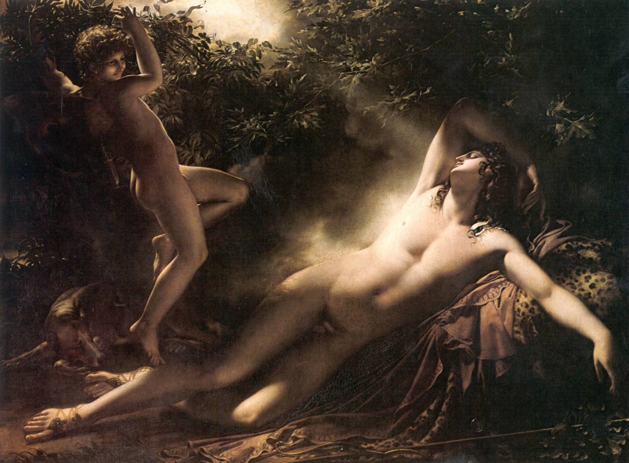 Anne-Louis Girodet de Roussy-Trioson

«The Sleep of Endymion»
1791