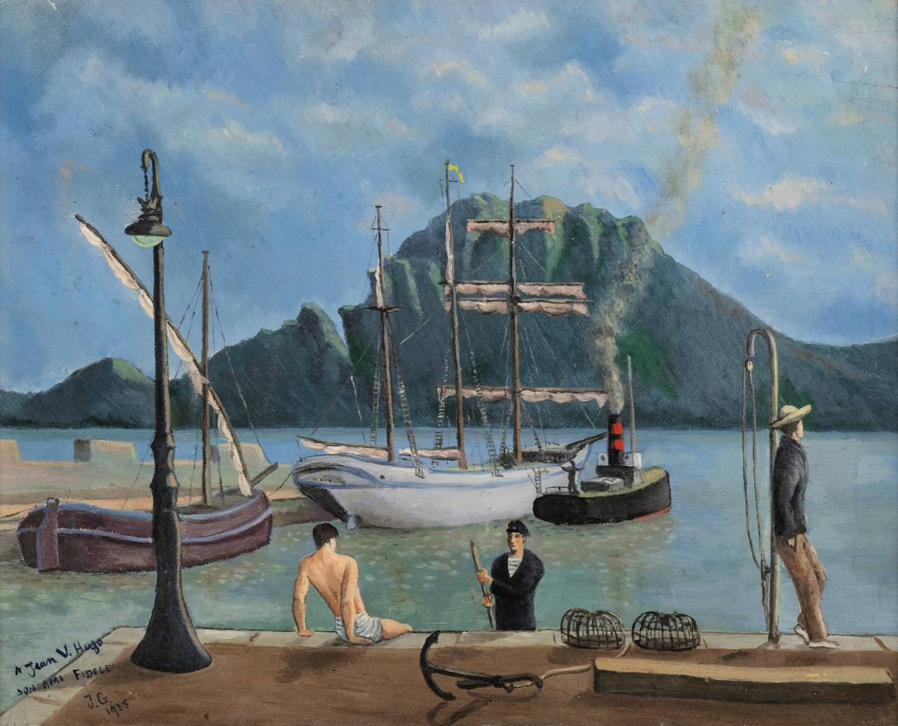 Jean Godebski

«La Baignade Sur le Port»
1925